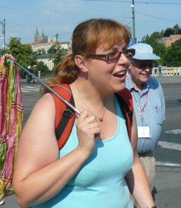 Czech Guide Veronika Smidova had reasons for preferring Canadian tourists.