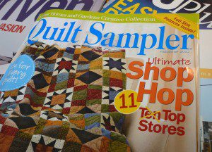 Quilt Sampler magazine, circulation 500,000.
