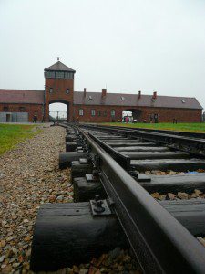 The railway tracks into the Nazis' Auschwitz-Birkenau concentration camp proved to be a one-way trip to extermination.