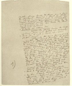 The Rosenbach family home on Delancey Place, houses furnishings, silver, paintings but especially rare manuscripts, such as Joyce's original pages for "Ulysses."