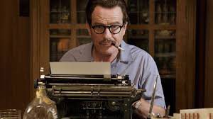Bryan Cranston as Dalton Trumbo at what some may remember as a typewriter.