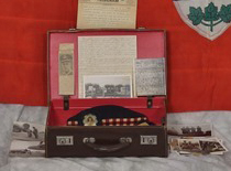 This briefcase-sized suitcase revealed a unique wartime correspondence story.
