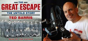 The Great Escape audiobook cover and author Ted Barris