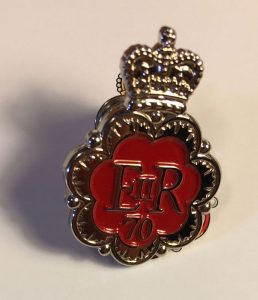 Queen Elizabeth II Platinum Jubilee Pin